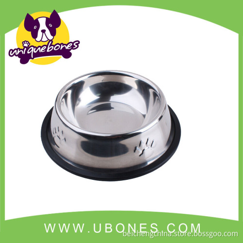Pet Feeder Stand Stainless Steel Dog Bowl